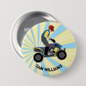 BADGE ROND 7,6 CM VTT (Devant & derrière)
