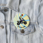 BADGE ROND 7,6 CM VTT (En situation)