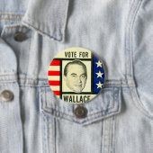 Badge Rond 7,6 Cm Wallace - bouton (En situation)