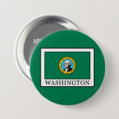 Badge Rond 7,6 Cm Washington (Devant & derrière)
