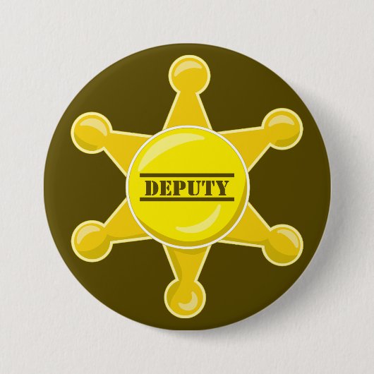 Badge Rond 7,6 Cm Yeehaw Cowboy Western Anniversaire Party (Devant)