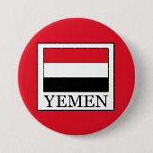 Badge Rond 7,6 Cm Yémen (Devant)