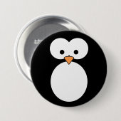 Badge Rond 7,6 Cm Yeux de pingouin (Devant & derrière)