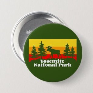 Badge Rond 7,6 Cm Yosemite vintage