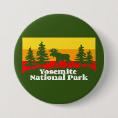 Badge Rond 7,6 Cm Yosemite vintage (Devant)