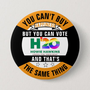 Badge Rond 7,6 Cm You can't buy happiness