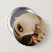 Badge Rond 7,6 Cm Yuki (Devant & derrière)