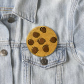 Badge Rond 7,6 Cm Yummy Chocolat Chip Cookie (En situation)
