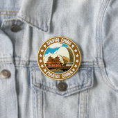 Badge Rond 7,6 Cm Zhuhai (En situation)