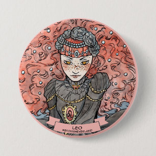 Badge Rond 7,6 Cm Zodiaque de Lolita