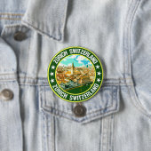 Badge Rond 7,6 Cm Zurich (En situation)