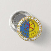 Badge rond, LAÏCITÉ Ronde Button 3,2 Cm (Voorkant /achterkant)