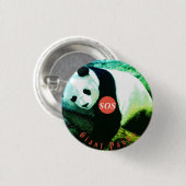 badge rond Panda Ronde Button 3,2 Cm (Voorkant /achterkant)