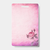 Badge Rose de la Saint Valentin (Dos)