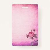 Badge Rose de la Saint Valentin (Dos)