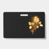 Badge Rose d'or ( rose en or ) (Arrière)