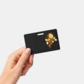 Badge Rose d'or ( rose en or ) (Manuel / portable)