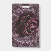 Badge Rose Mandala (Arrière)