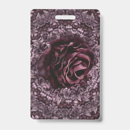 Badge Rose Mandala (Avant)