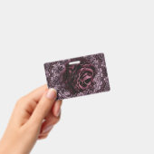 Badge Rose Mandala (Manuel / portable)