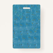 Badge Rouge Blanc Bleu Angel Américain Drapeau Or étoile (Dos)