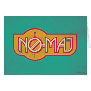 Badge rouge et jaune NO-MAJ™