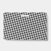 Badge Ruban Fleur Noire par Kenneth Yoncich (Arrière)