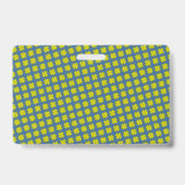 Badge Ruban Trèfle Jaune par Kenneth Yoncich (Arrière)