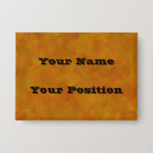 Badge Rustic Abstract Modern Contemporary Geometric Art (Recto)