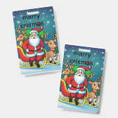 Badge sac de Noël (Avant & arrière)