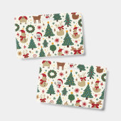 Badge Sacs de Noël (Avant & arrière)