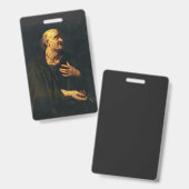 Badge Saint Barthélemy par Pierre Paul Rubens (Avant & arrière)