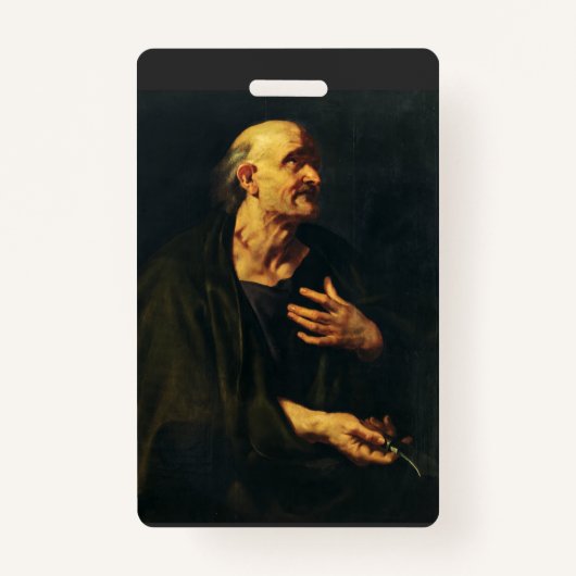 Badge Saint Bartholomée l'Apôtre par Rubens (Devant)