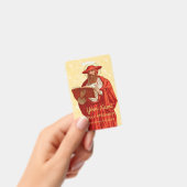 Badge Saint Jérôme comme cardinal avec livre (P 004) (À main)