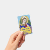 Badge Saint Michel Archange (M 009 ; Style 3) (Manuel / portable)