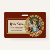 Badge Saint Michel l'Archange (M 010) (Dos)