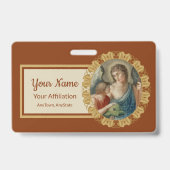 Badge Saint Raphaël l'Archange (M 012) (Arrière)