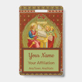 Badge Sainte Cécile de Rome (SNV 36, Style 3) (Arrière)