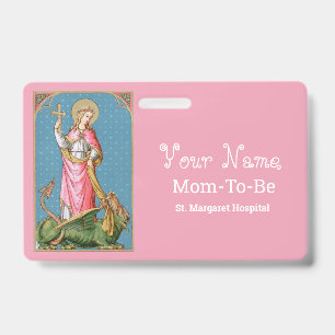 Badge Sainte Marguerite d'Antioche (SAU 038)