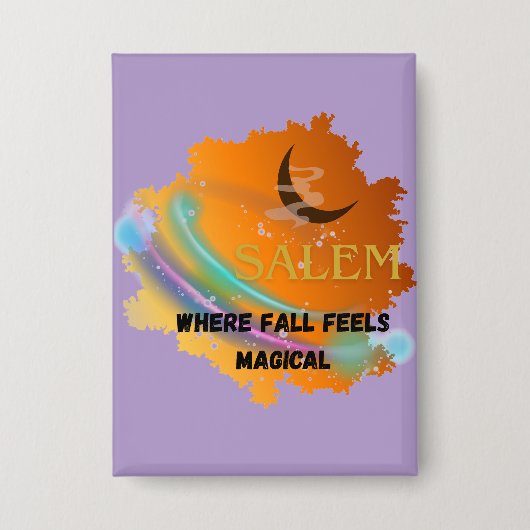 Badge Salem Fall Magic Arc-en-ciel (Recto)