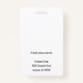 Badge Salon Business Promotional (Dos)