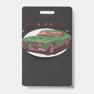 Badge Salon de la voiture classique