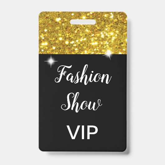 Badge Salon de mode VIP (Avant)