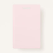 Badge salon tendance or et rose (Dos)