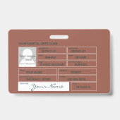 Badge Samouraï (Arrière)