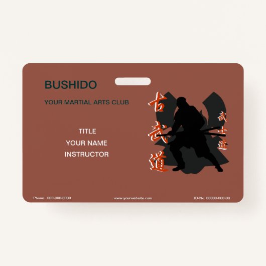 Badge Samouraïs (Devant)