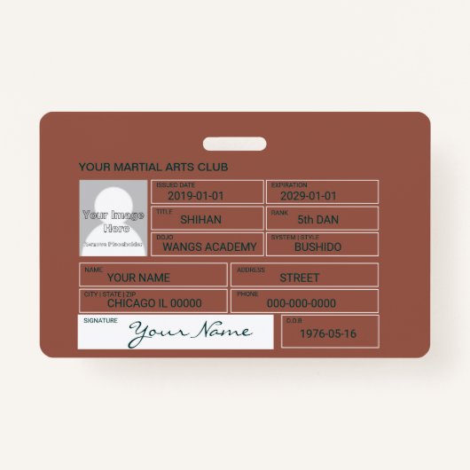 Badge Samouraïs (Dos)