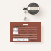 Badge Samouraïs (Back with Retractable)