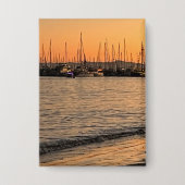 Badge Santa Barbara at Sunset (Recto)