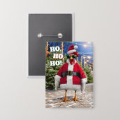Badge Santa Chicken (Recto/Verso)